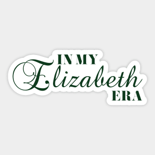 Elizabeth Era AG Sticker
